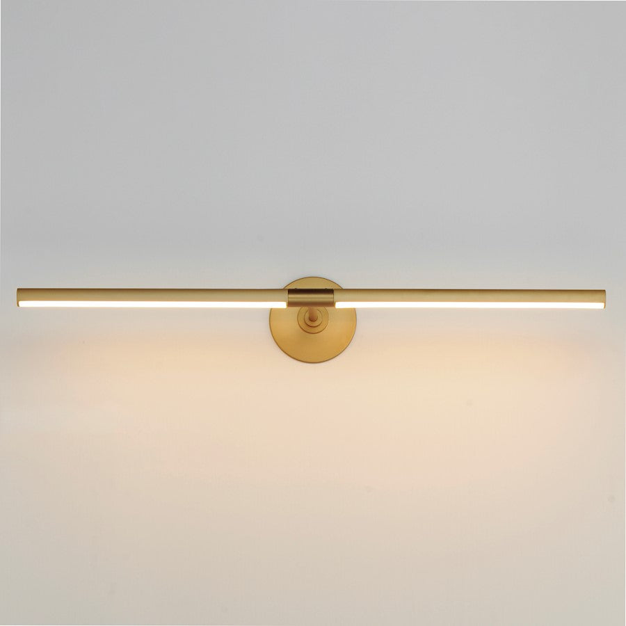 ET2 Lighting Dorian 1 Light 30" Picture Light, Gold