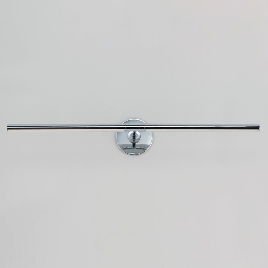ET2 Lighting Dorian 1 Light 30" Picture Light, Chrome