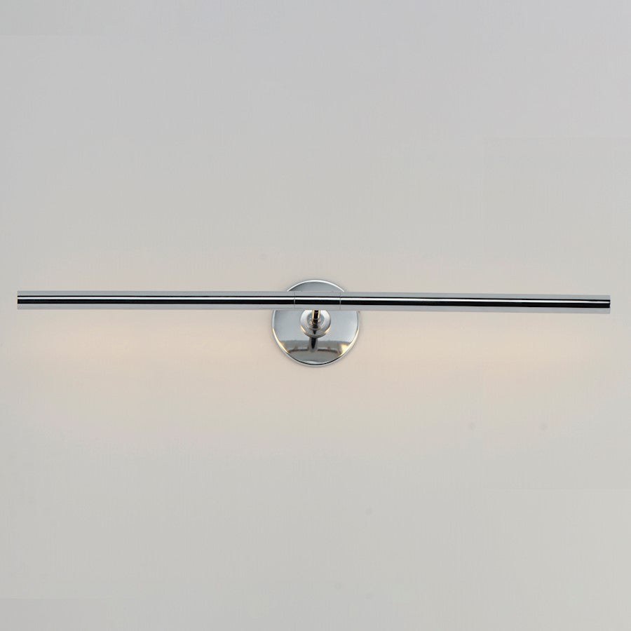 ET2 Lighting Dorian 1 Light 30" Picture Light, Chrome