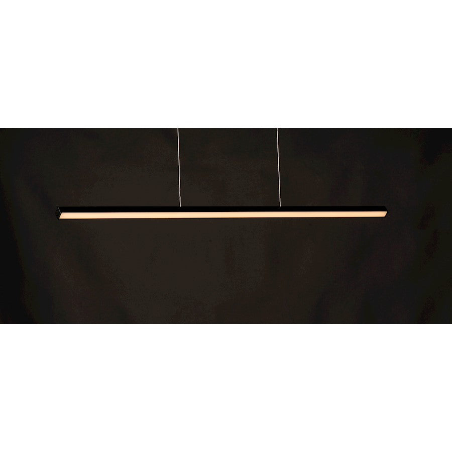 ET2 Lighting Hover LED 1-Light 48" Pendant in Black