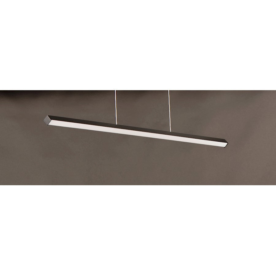 ET2 Lighting Hover LED 1-Light 48" Pendant in Black