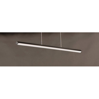 ET2 Lighting Hover LED 1-Light 48" Pendant in Black