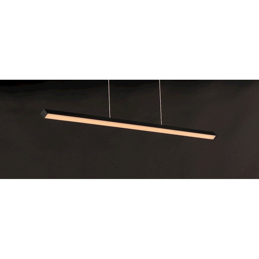 ET2 Lighting Hover LED 1-Light 48" Pendant in Black