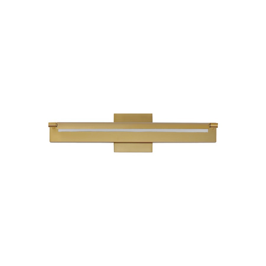 ET2 Lighting Bookkeeper 1 Light 20" LED Picture Light, Brass