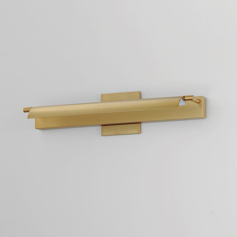 ET2 Lighting Bookkeeper 1 Light 20" LED Picture Light, Brass
