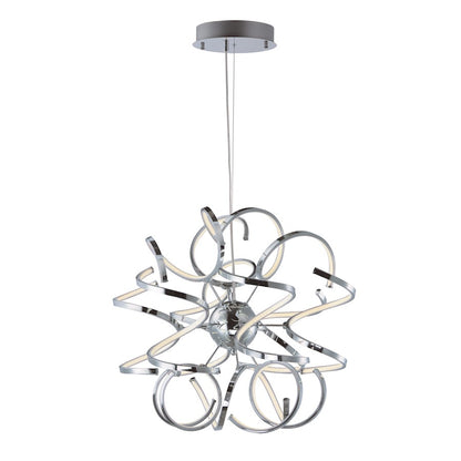 ET2 Lighting Chaos Single Pendant in Polished Chrome
