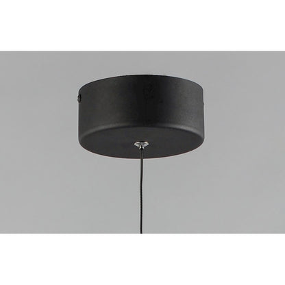 ET2 Lighting Mermaid LED 1-Light Pendant, Black/Metallic Gold