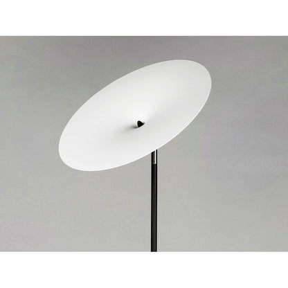 ET2 Lighting Radar LED 1-Light Floor Lamp, White/Black