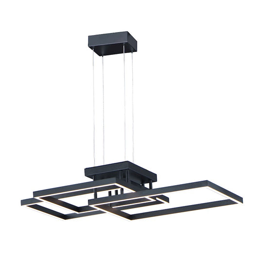 ET2 Lighting Traverse LED Pendant in Black