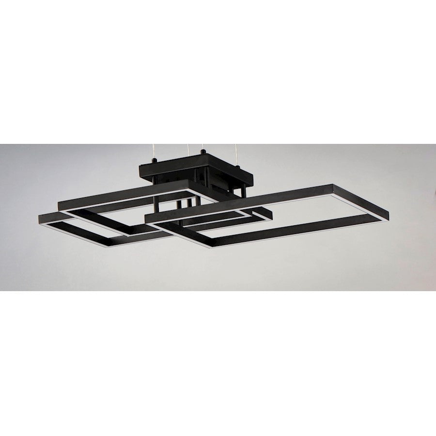 ET2 Lighting Traverse LED Pendant in Black