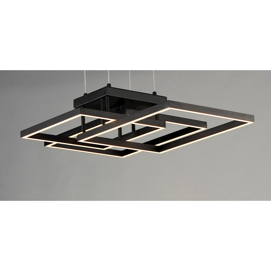ET2 Lighting Traverse LED Pendant in Black