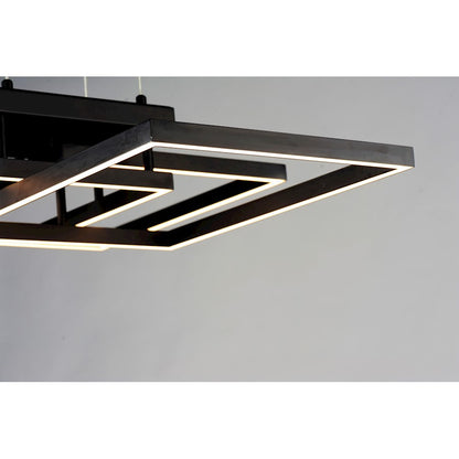 ET2 Lighting Traverse LED Pendant in Black
