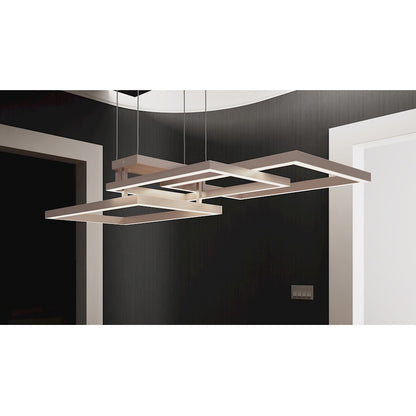 12 Light Pendant, Champagne