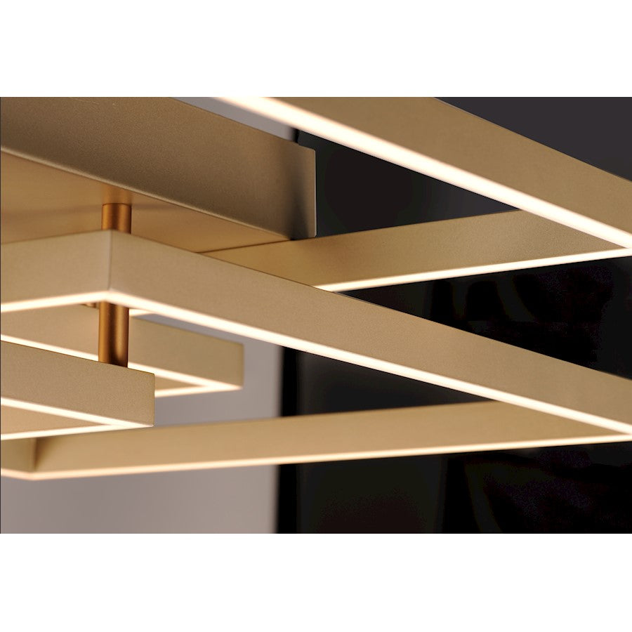 12 Light Pendant, Champagne