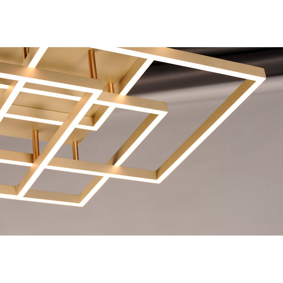 LED Pendant, Champagne