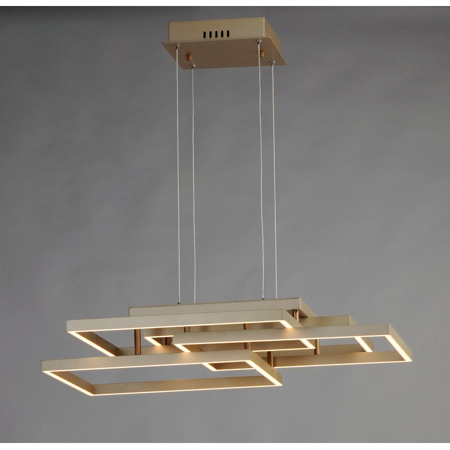 LED Pendant, Champagne