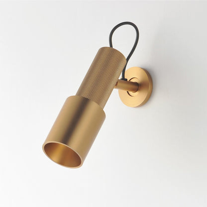 ET2 Lighting Handler 1 Light Indoor LED Spot Light, Brass