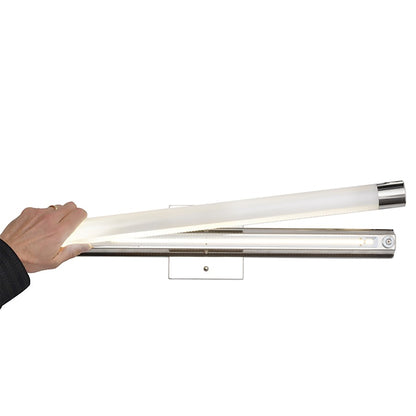 ET2 Lighting Wand LED Bath Vanity in Satin Nickel