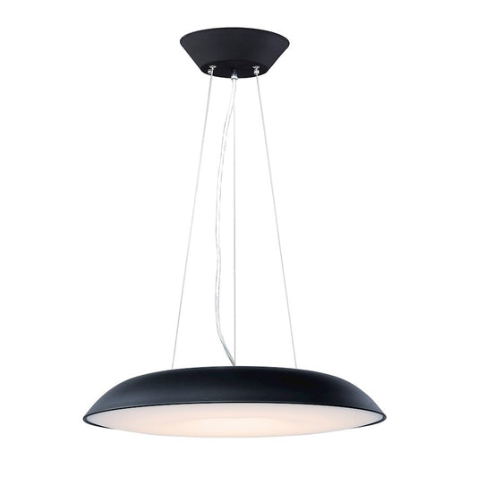 ET2 Lighting Dimple 43W LED Pendant, Black
