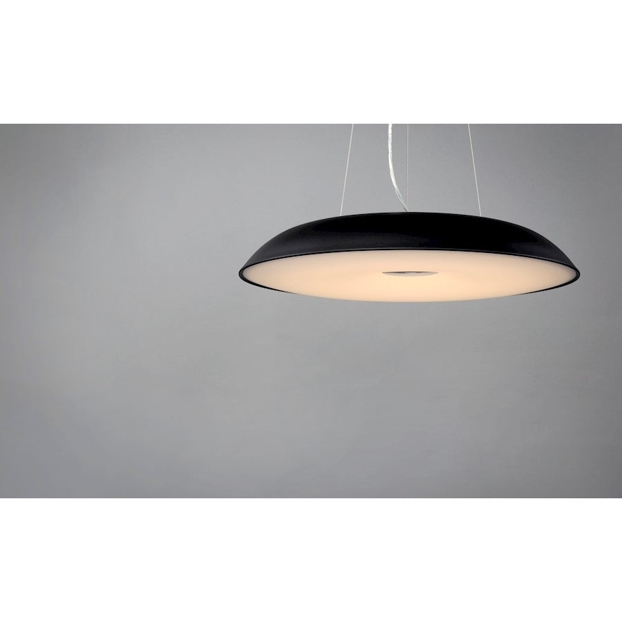 ET2 Lighting Dimple 43W LED Pendant, Black