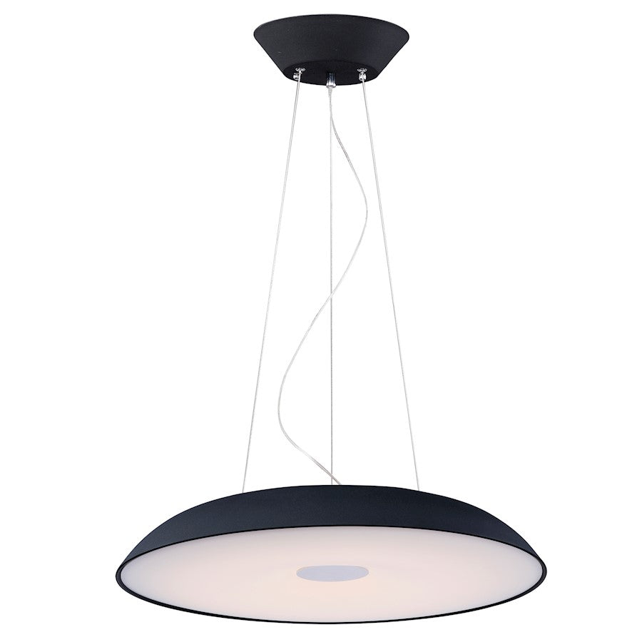 ET2 Lighting Dimple 77W LED Pendant, Black