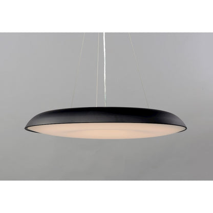 ET2 Lighting Dimple 77W LED Pendant, Black