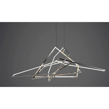 LED Pendant, Polished Chrome