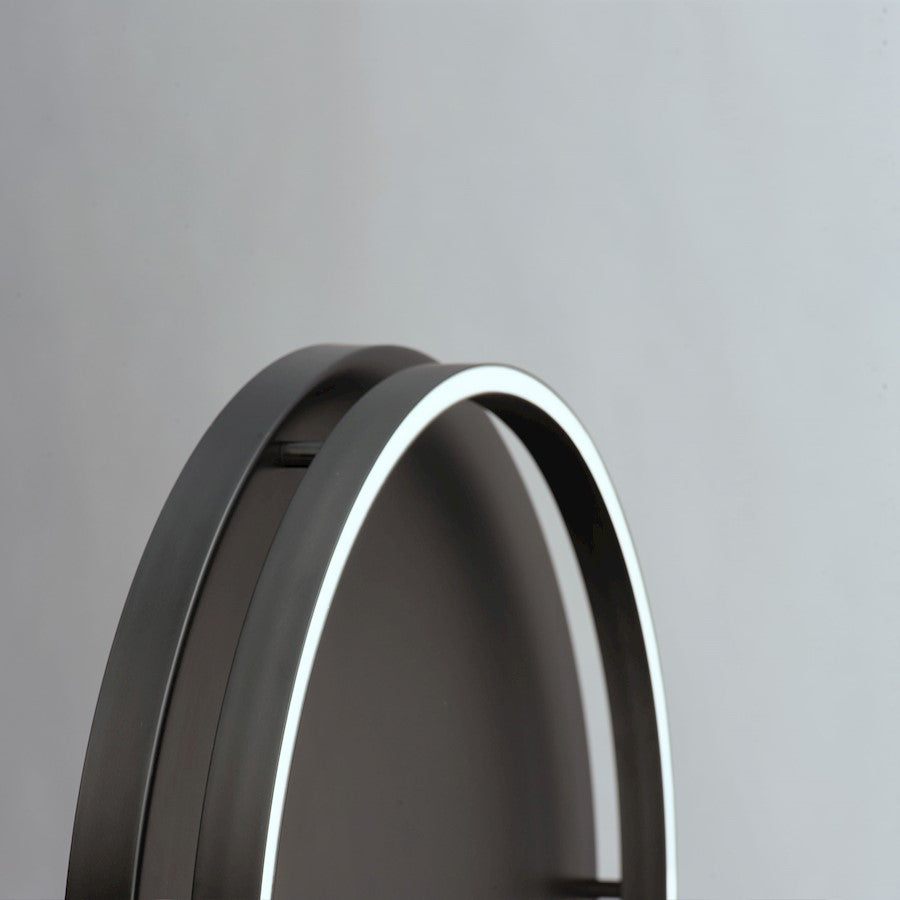 ET2 Lighting Groove 1 Light Flush Mount