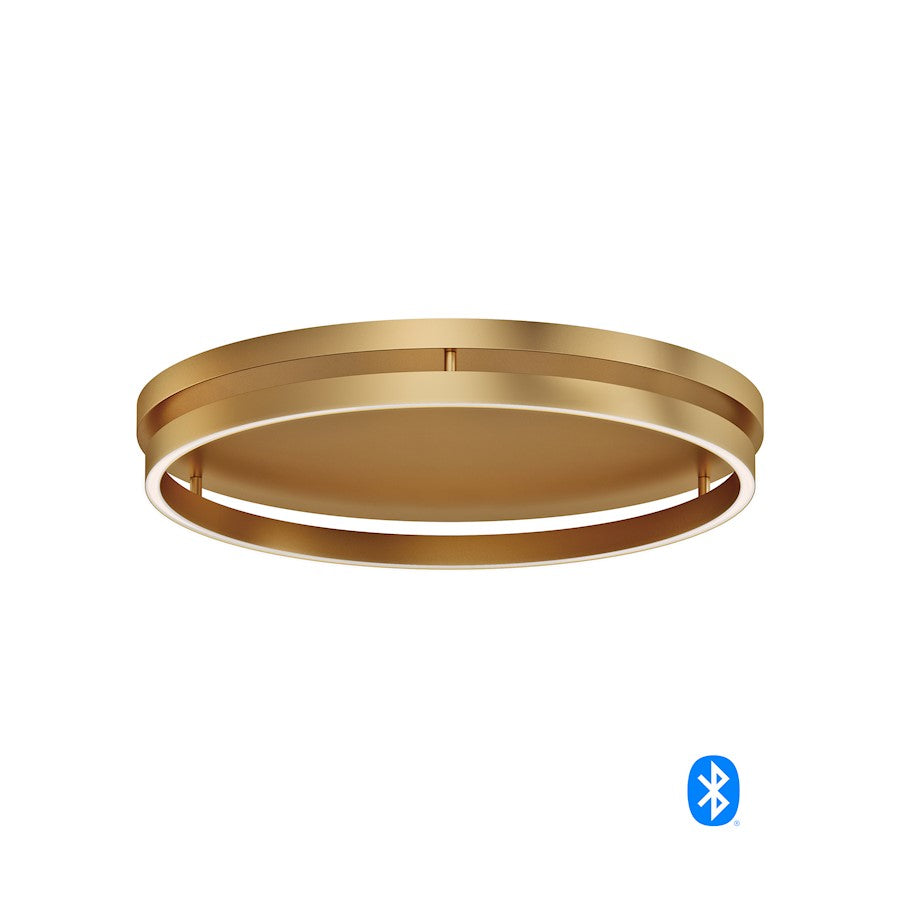 ET2 Lighting Groove 1 Light Flush Mount