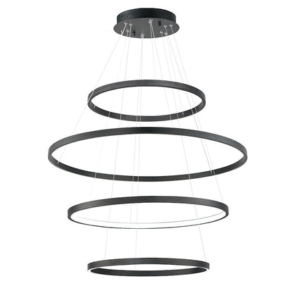 4-Tier LED Pendant