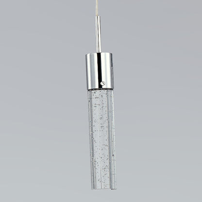 ET2 Lighting Fizz IV 3 Light LED Pendant, Polished Chrome