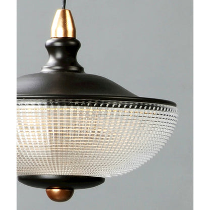 ET2 Lighting Bella 3 Light Pendant, Bronze/Gold