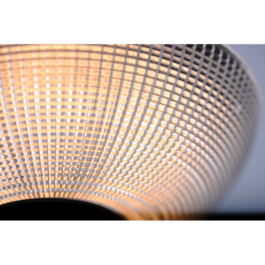 ET2 Lighting Bella-3 Light Linear Pendant, Bronze/Gold