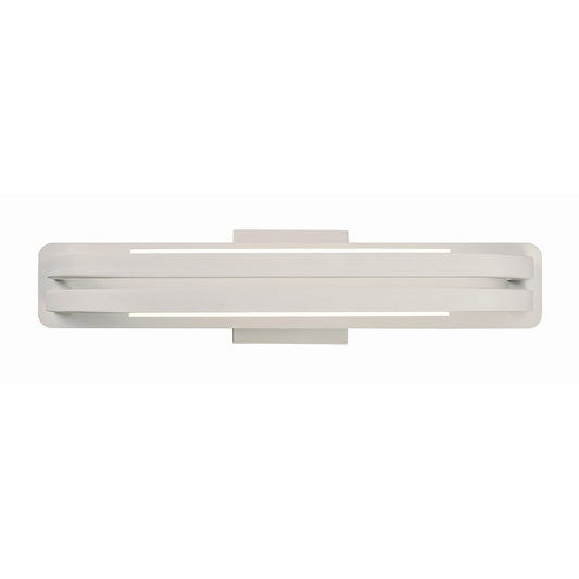 ET2 Jibe LED 2 Light Wall Sconce Flush Mount, Matte White