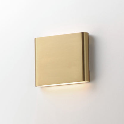 ET2 Lighting Spartan 2 Light 9.5" Indoor Wall Sconce, Brass