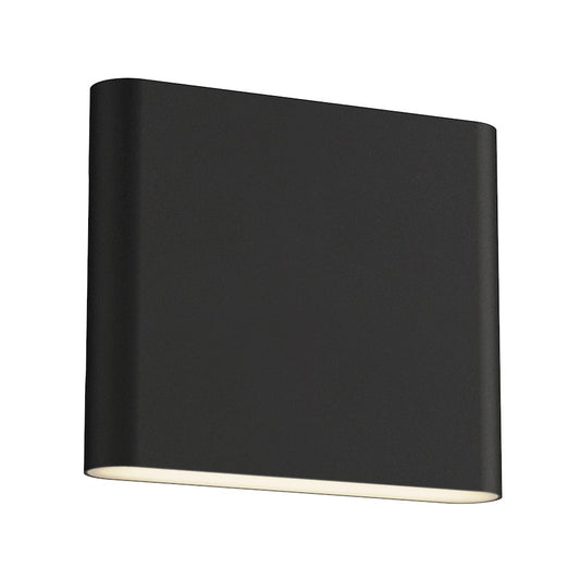 ET2 Lighting Spartan 2 Light 9.5" Wall Sconce, Black