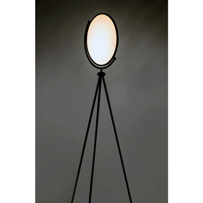 ET2 Lighting Paddle LED Floor Lamp, Black