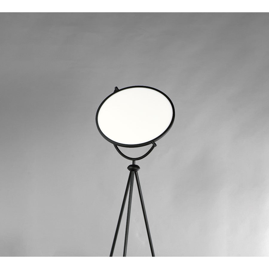 ET2 Lighting Paddle LED Floor Lamp, Black