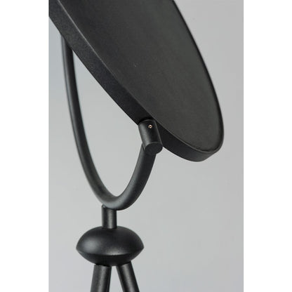 ET2 Lighting Paddle LED Floor Lamp, Black