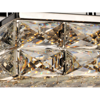 ET2 Lighting Zephyr LED 1-Light Flush Mount, Black