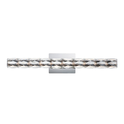 ET2 Lighting Zephyr LED 1-Light Large Wall Sconce, Polished Chrome
