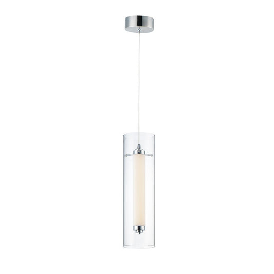 ET2 Lighting Centrum LED 1-Light Small Pendant in Polished Chrome