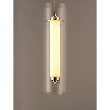 ET2 Lighting Centrum LED 1-Light Small Pendant in Polished Chrome