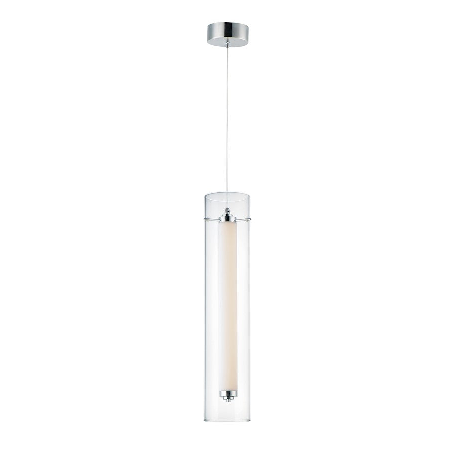 ET2 Lighting Centrum LED 1-Light Medium Pendant in Polished Chrome