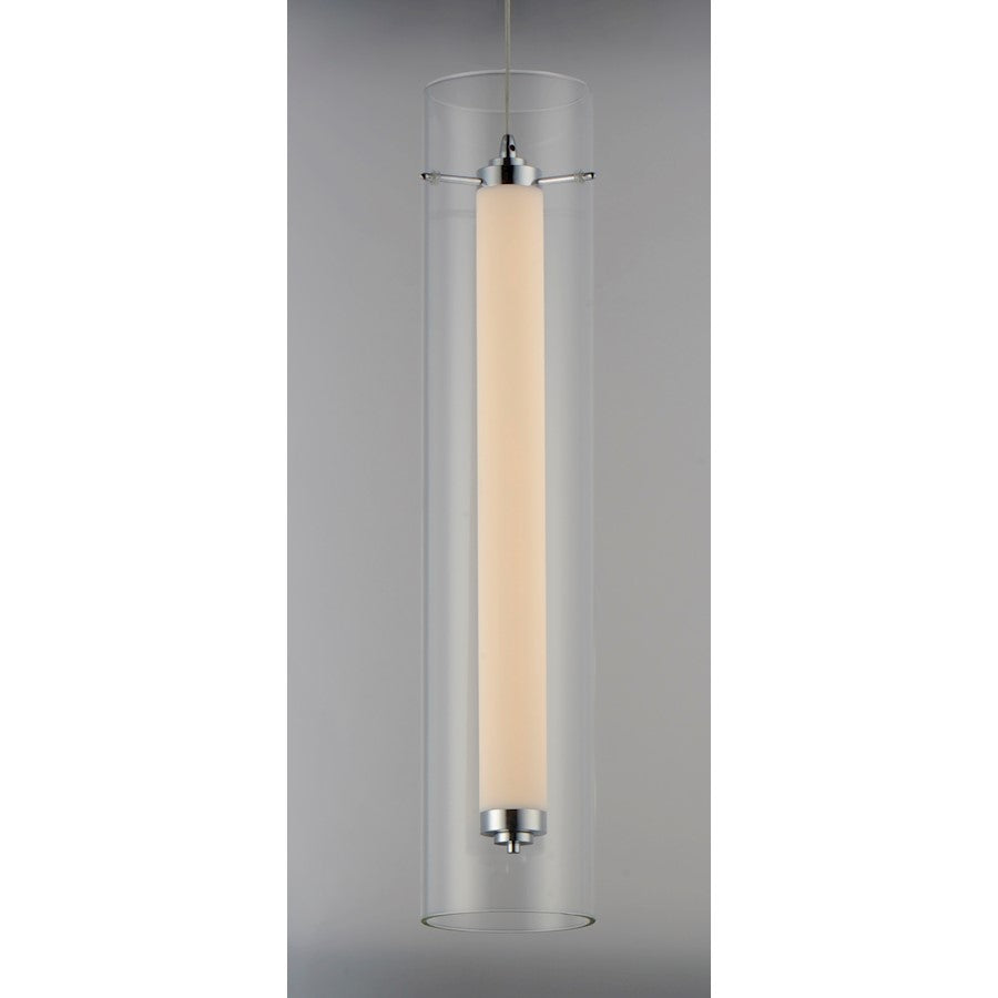 ET2 Lighting Centrum LED 1-Light Medium Pendant in Polished Chrome