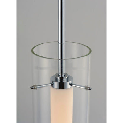 ET2 Lighting Centrum LED 1-Light Medium Pendant in Polished Chrome