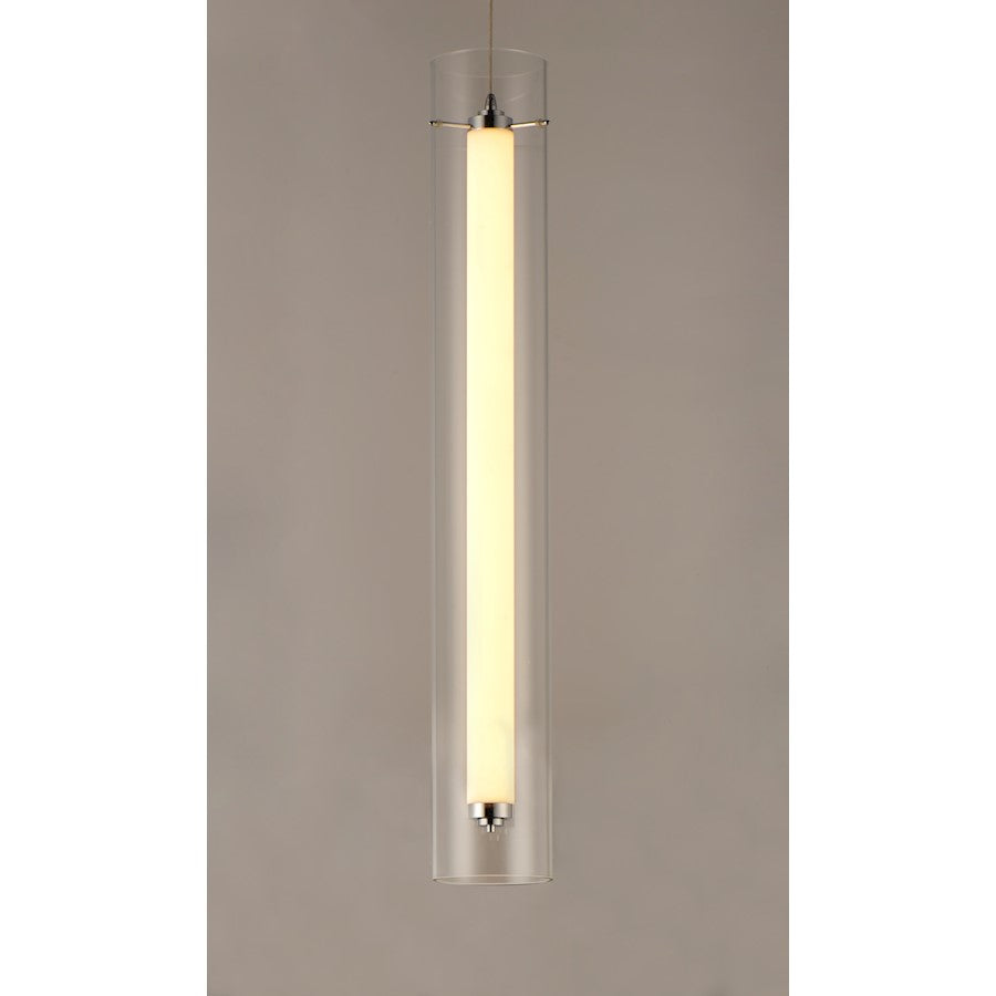 ET2 Lighting Centrum LED 1-Light Large Pendant in Polished Chrome