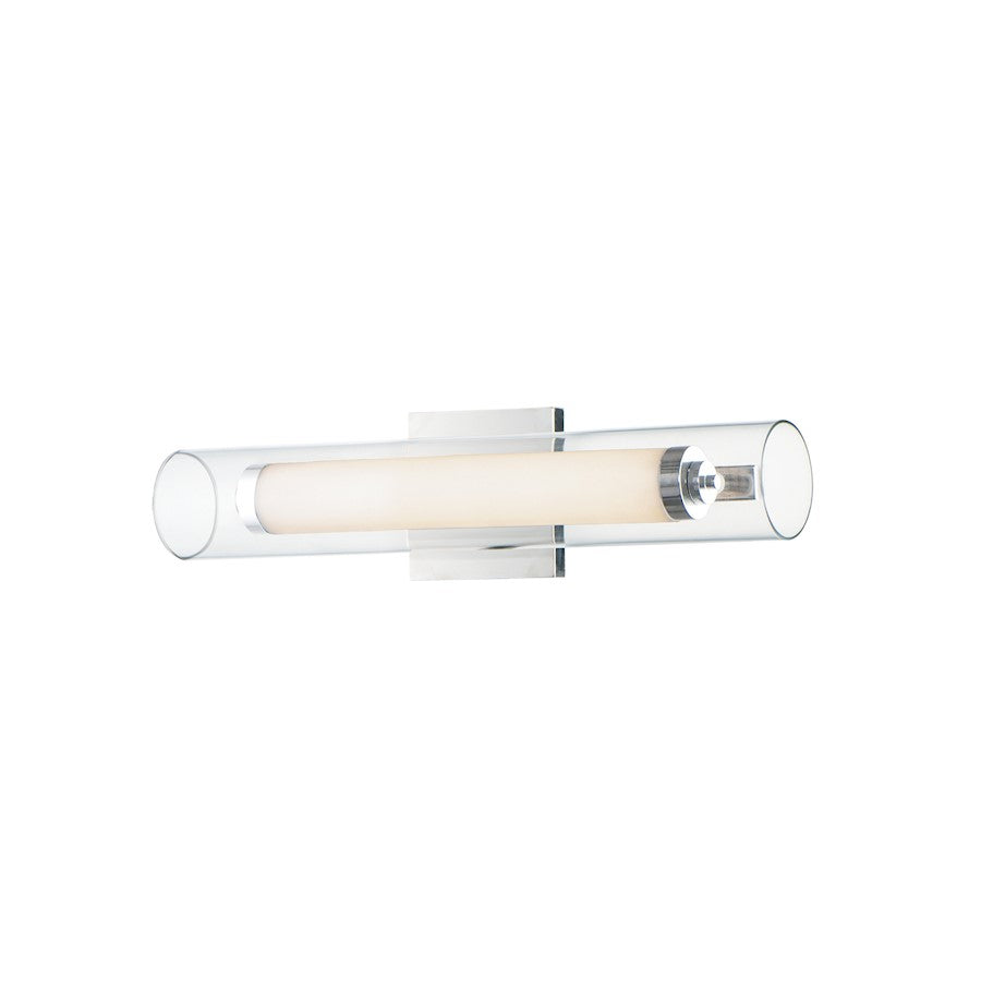 ET2 Lighting Centrum LED 1-Light 18" Bath Vanity in Polished Chrome