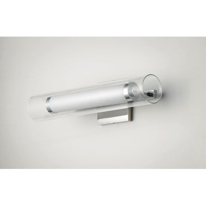 ET2 Lighting Centrum LED 1-Light 18" Bath Vanity in Polished Chrome