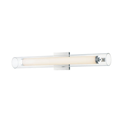 ET2 Lighting Centrum LED 1-Light 24" Bath Vanity in Polished Chrome